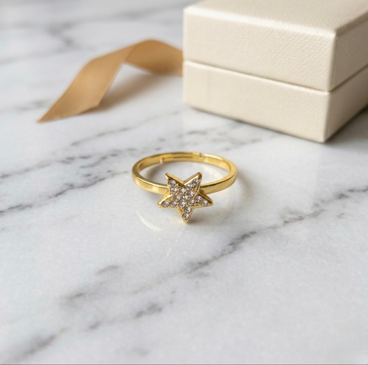 Star Crush Adjustable Ring