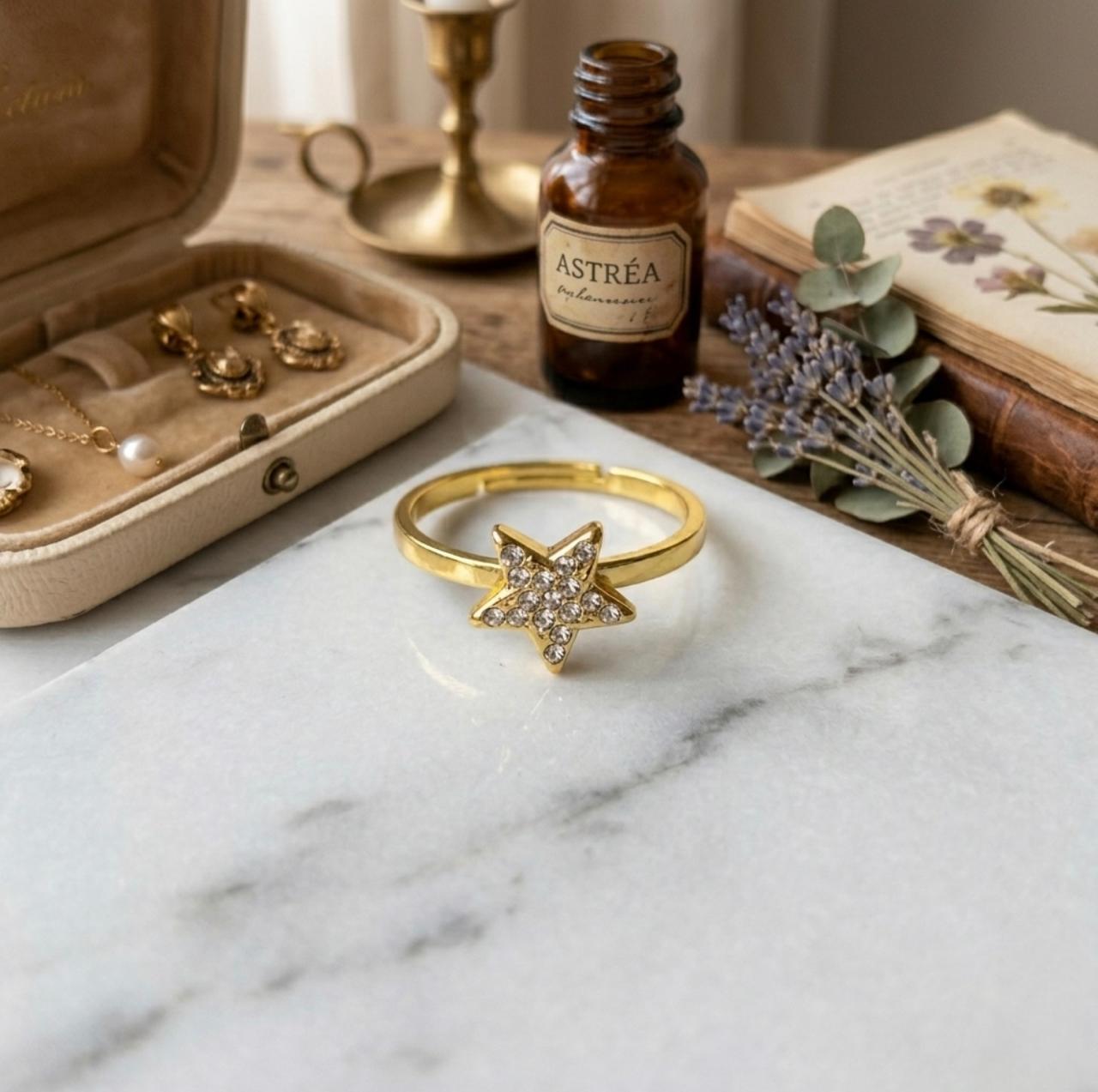 Star Crush Adjustable Ring