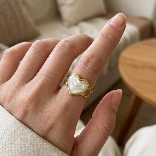LoveShell Adjustable Ring