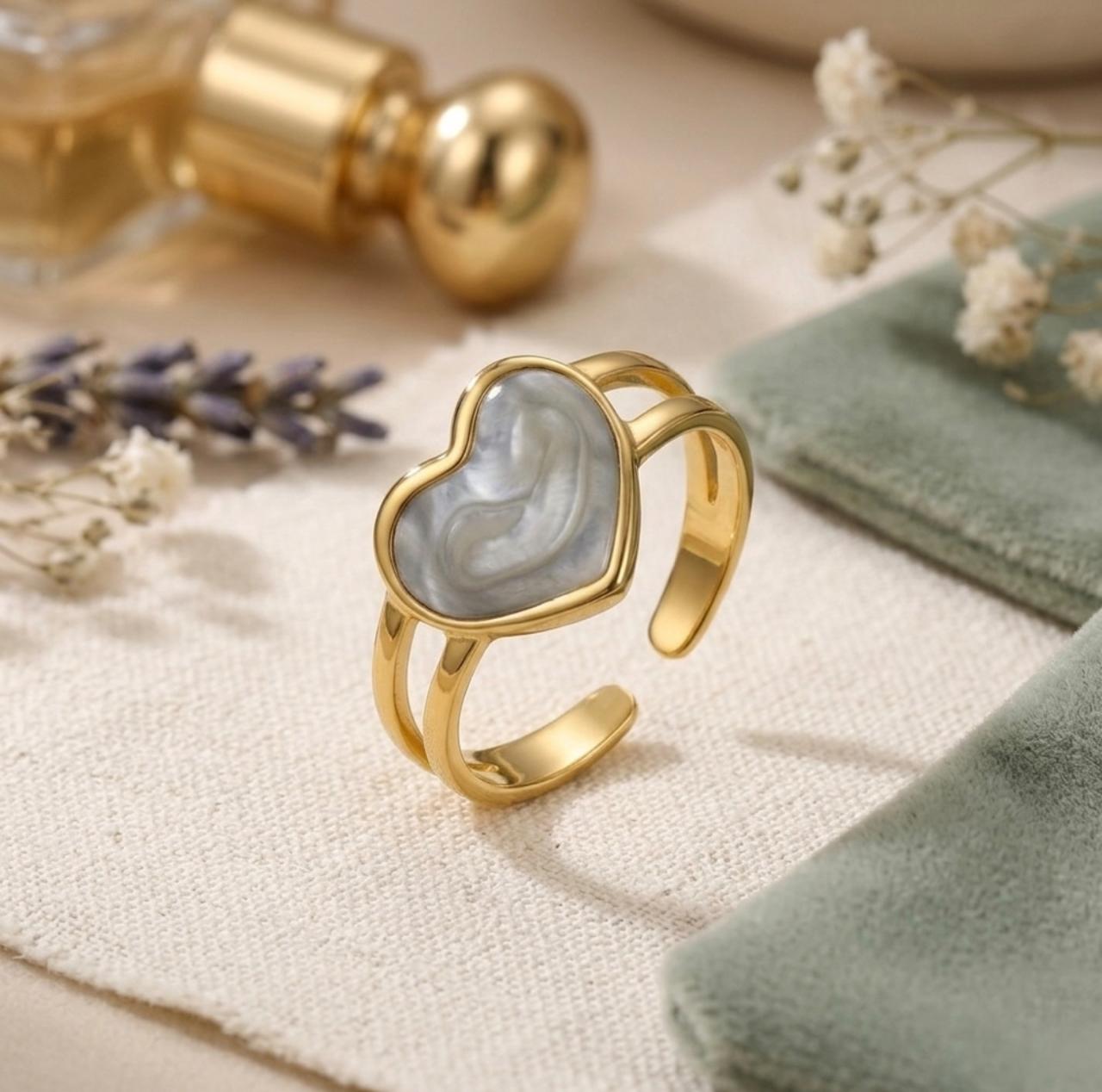 LoveShell Adjustable Ring