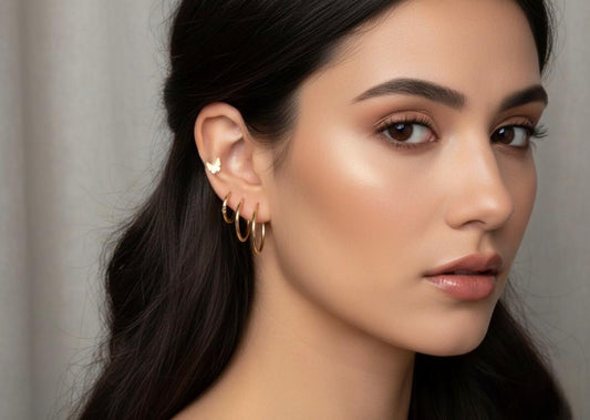 Classic Multi-Size Hoop Earrings Set