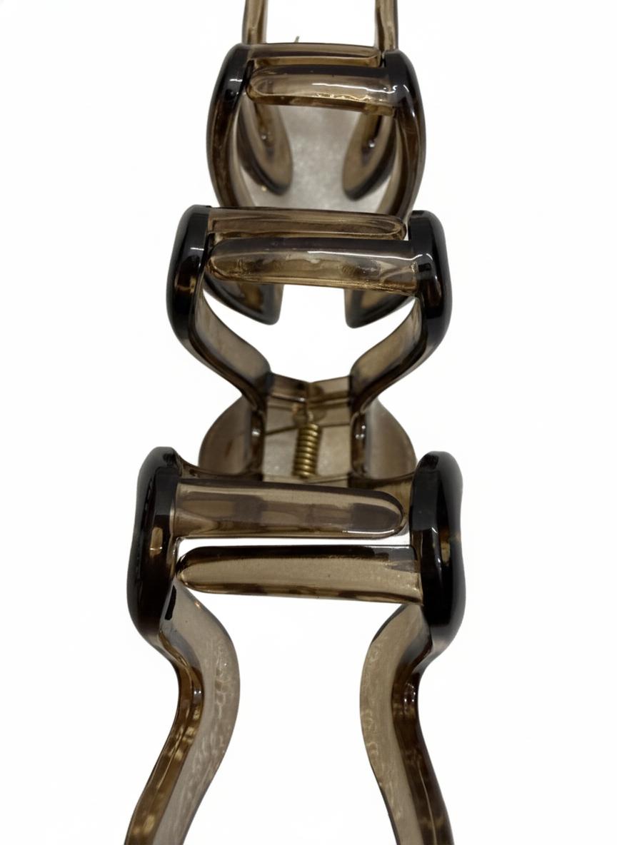 Glossy Wave Hair Claw