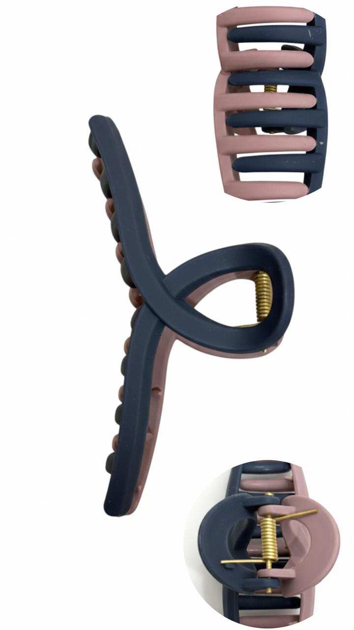Matte Dual-Tone Hair Claw