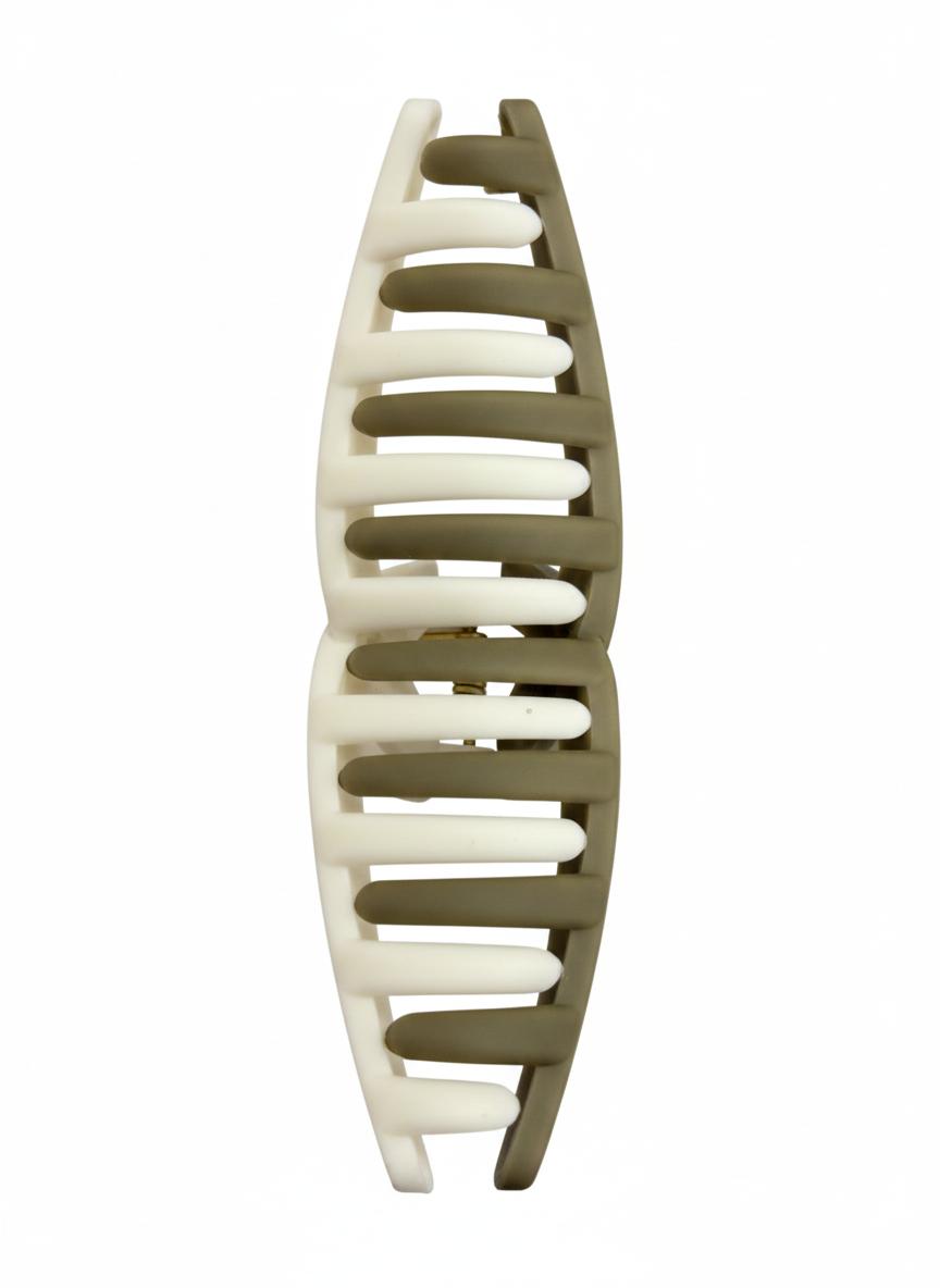 Matte Dual-Tone Hair Claw