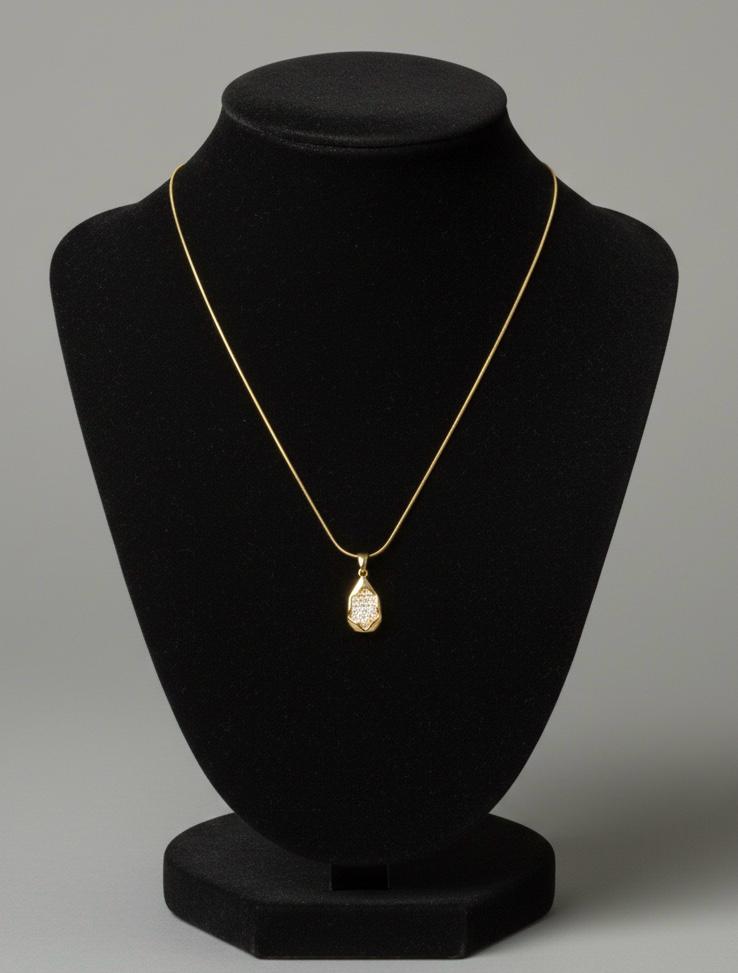 Crystal Drop Necklace