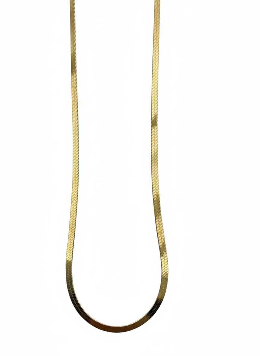 Crystal Accent Chain Necklace