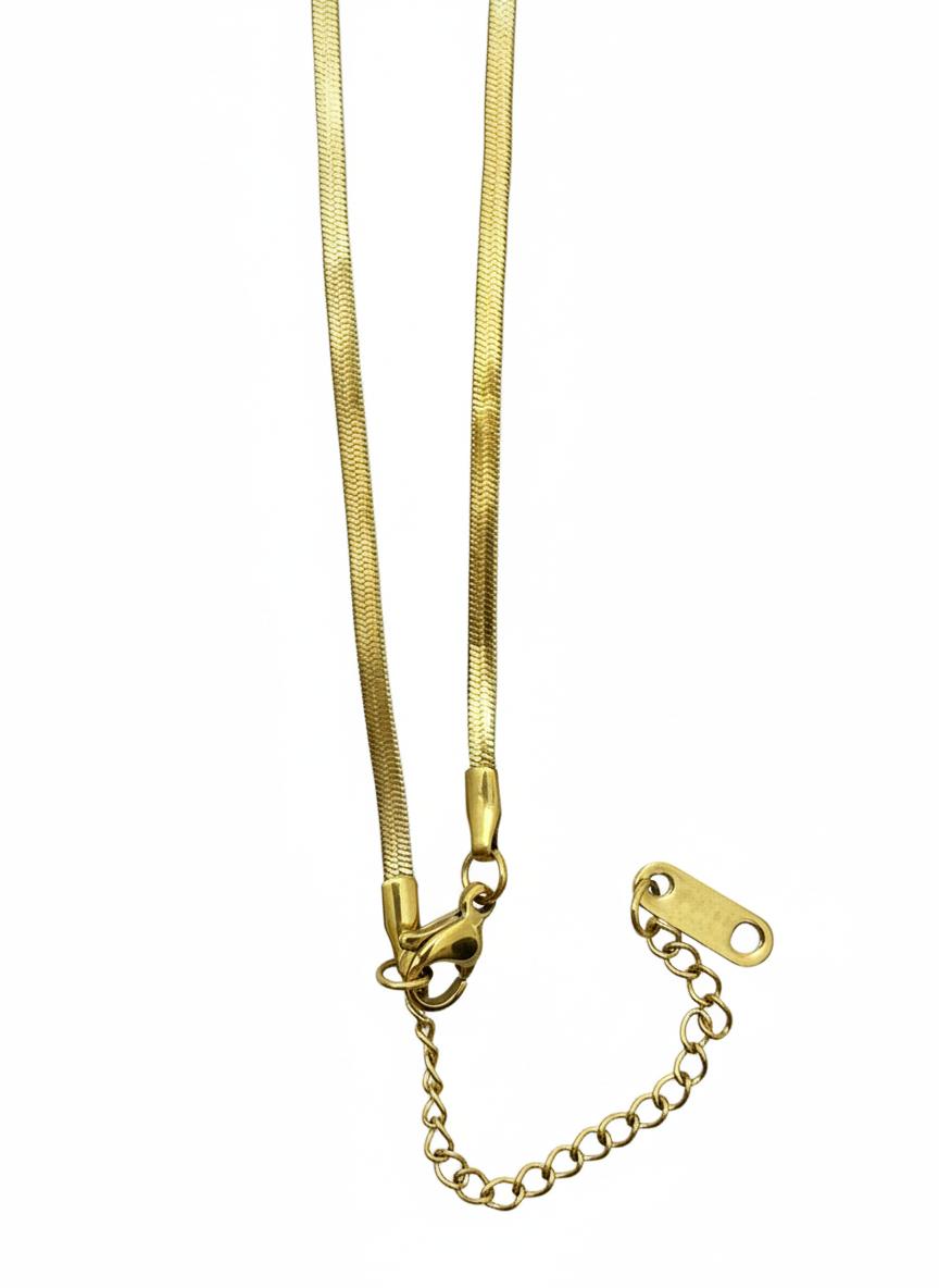 Crystal Accent Chain Necklace