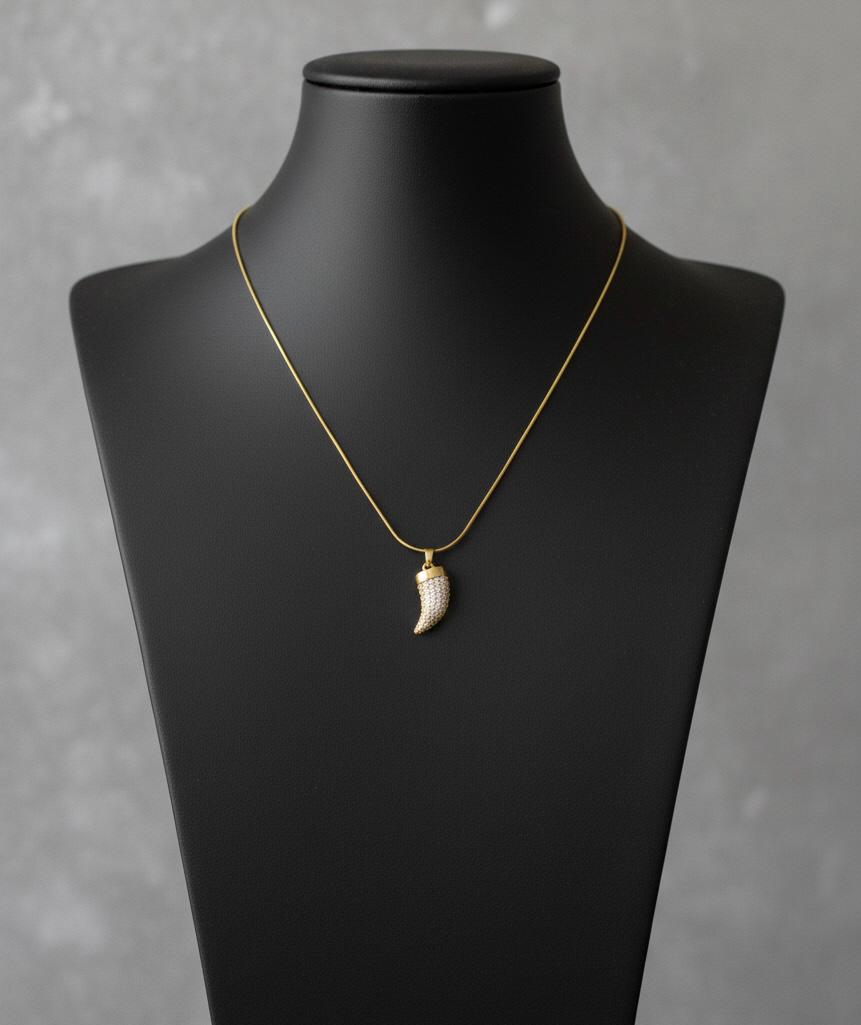 Sparkle Tusk Necklace