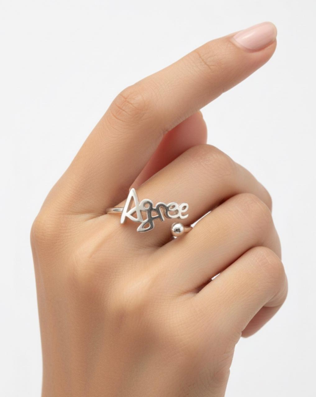 Script Adjustable Ring