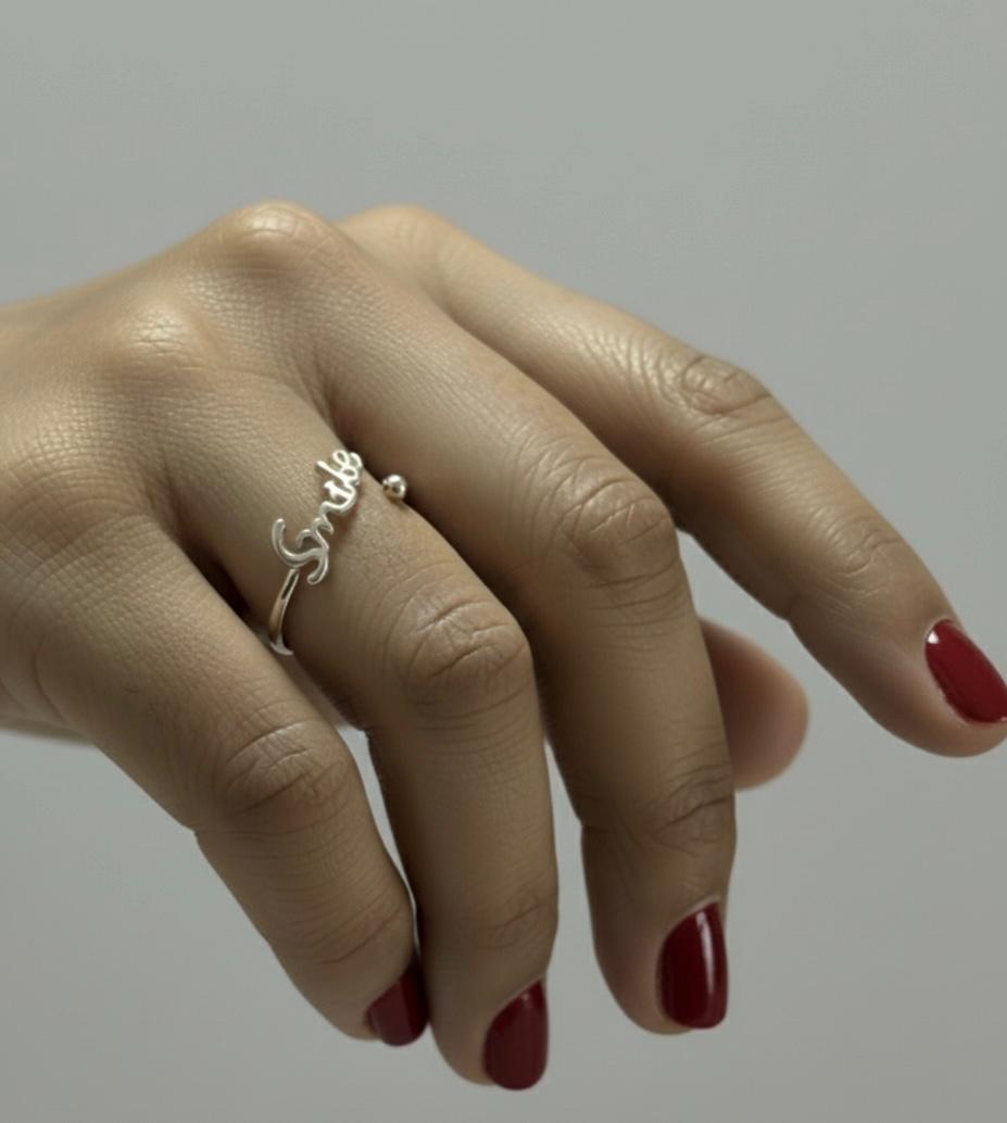 Script Adjustable Ring