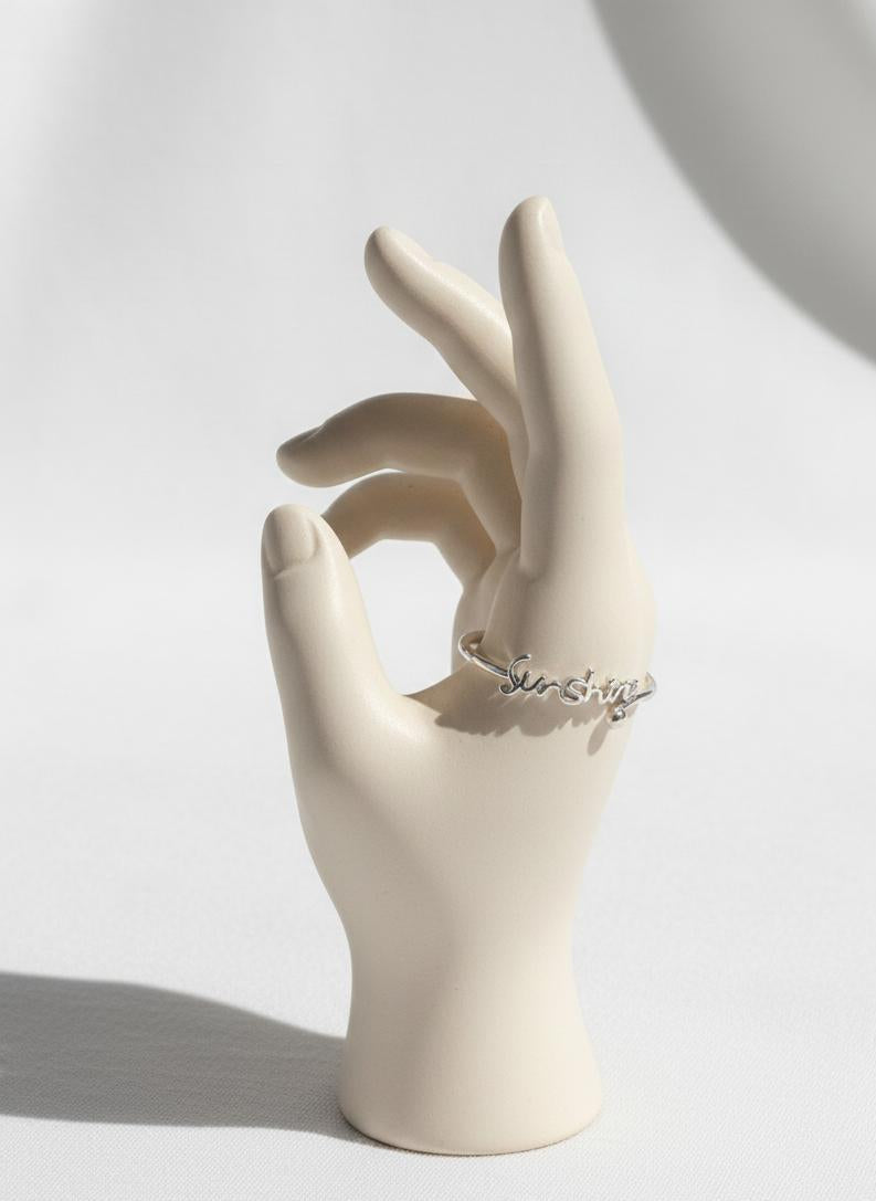 Script Adjustable Ring