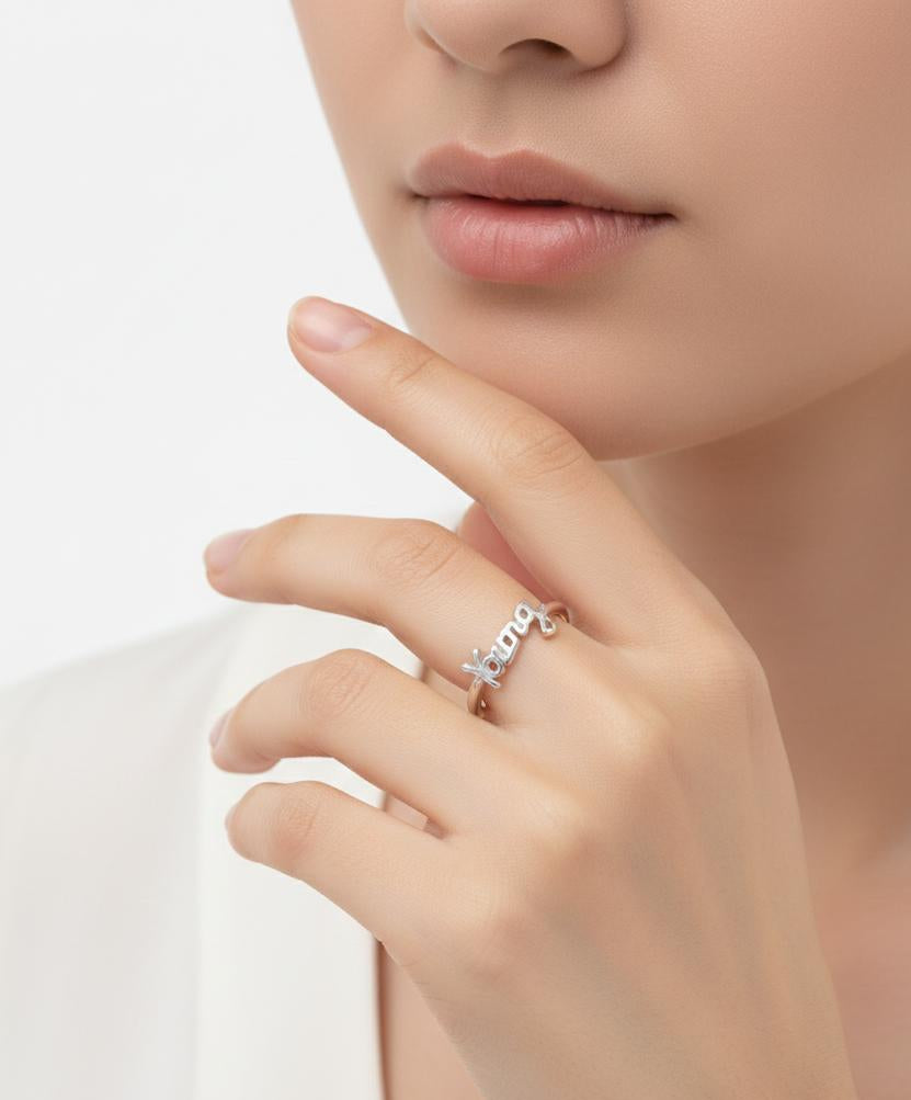 Script Adjustable Ring