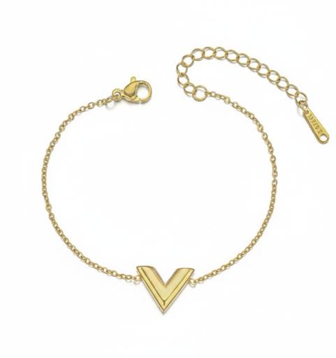 V-Shaped Wraparound Bracelet