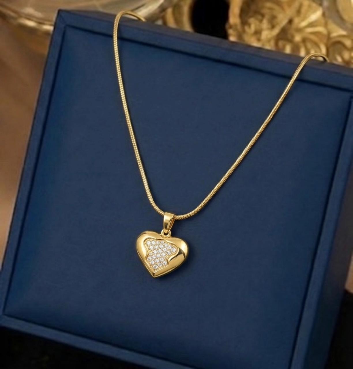 Sparkle Heart Necklace