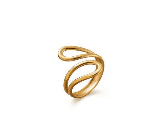 Contemporary Adjustable Finger Ring